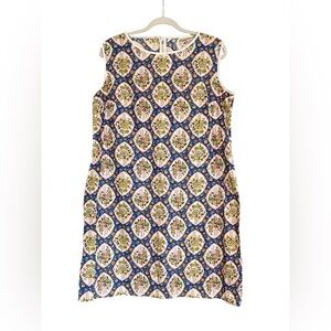 Vintage 60s Floral House Dress/Housecoat Size Large